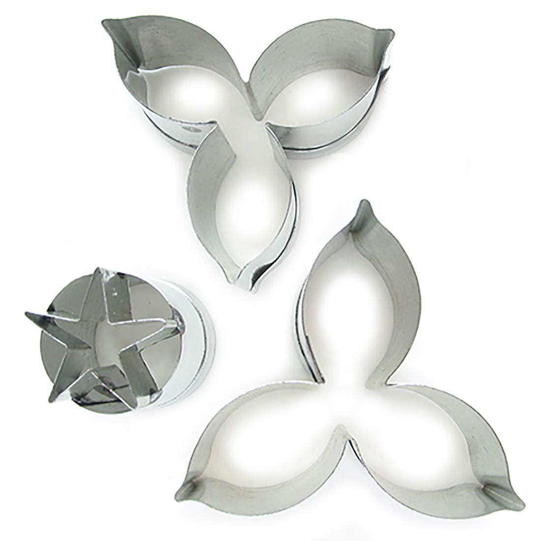 W OF S A SCOTT CLARK WOOLLEYStar of Bethlehem Cutters (Set of 3, Sepal, Petal and Star Center) by WSA