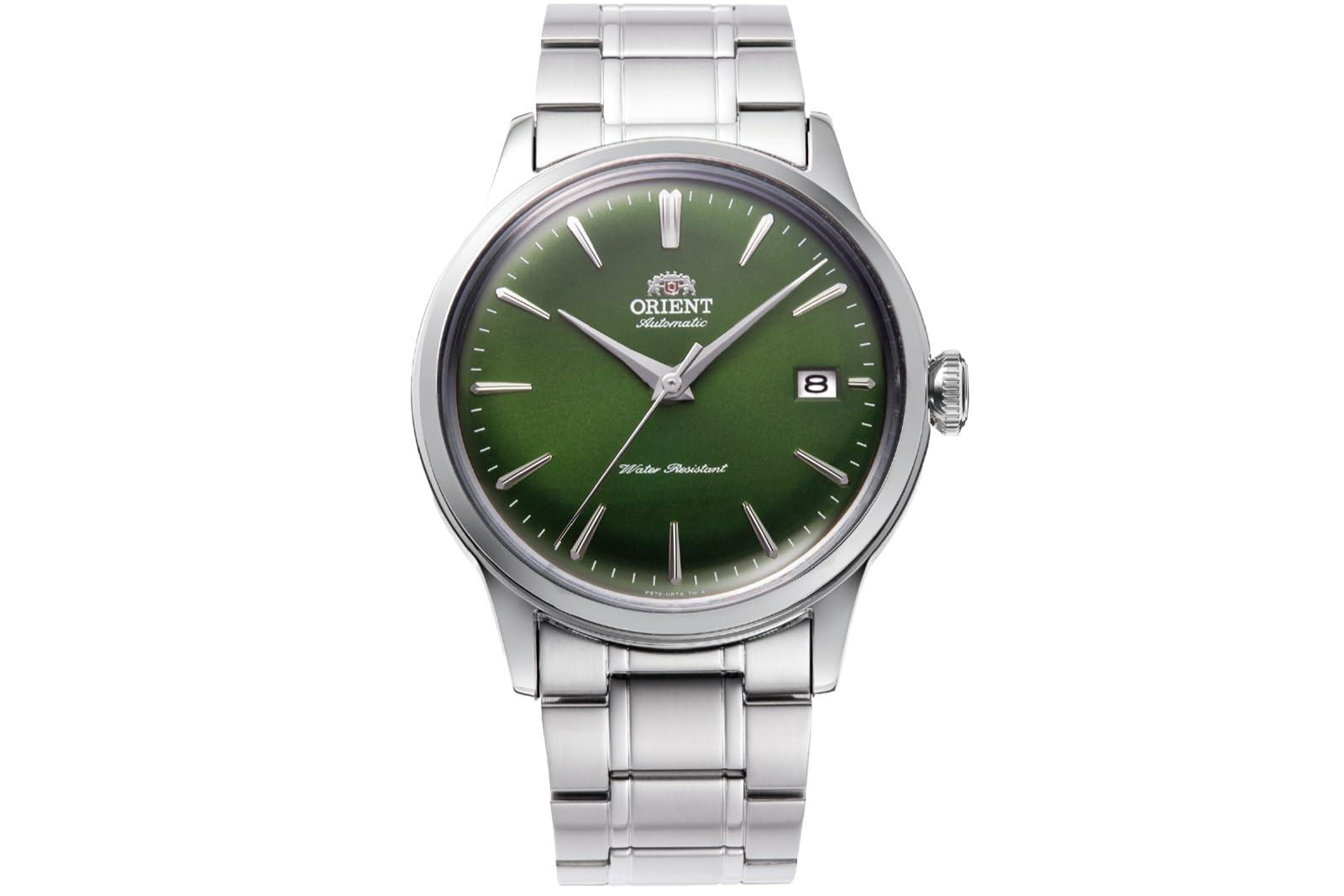 OrientBambino Version 7 38mm Automatic Dress Watch in Forest Green Model: RA-AC0M09E30B