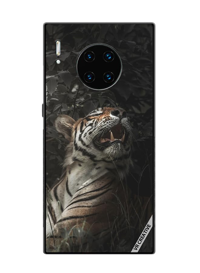 VR Creative Protective Case Cover For Huawei Mate 30 Pro Majestic Tiger Design Multicolour NR331082