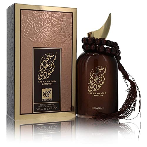 Sabha Wa Oud Cambodi Eau De Parfum Spray (Unisex) 3.4 oz for Men