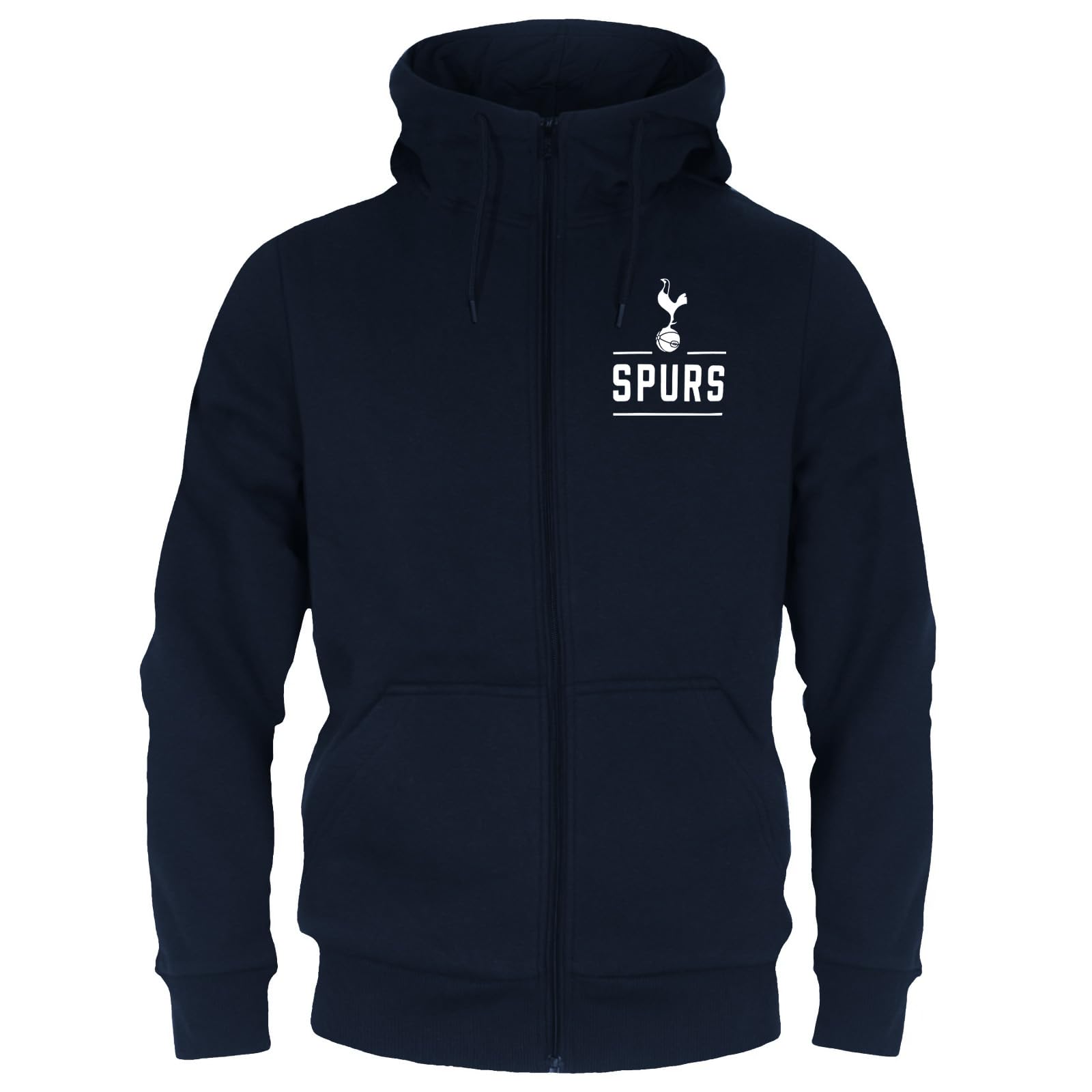 Tottenham Hotspur FC Official Soccer Gift Mens Fleece Zip Hoody