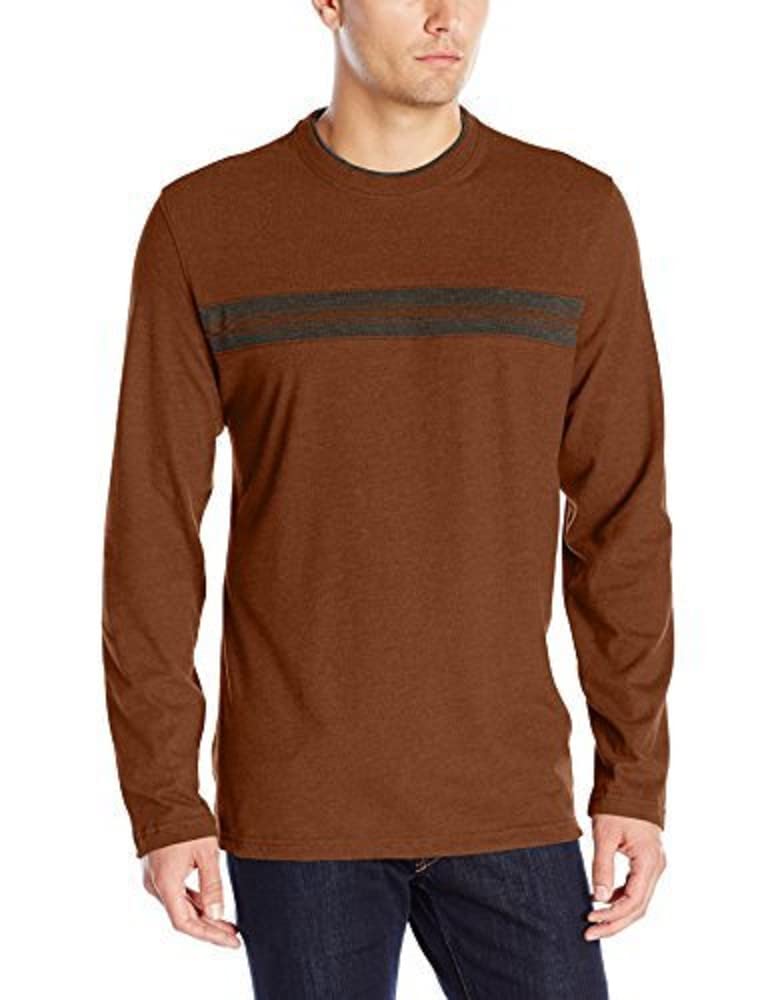 Arrow 1851Men's Long Sleeve Doubler Crew-Neck Shirt