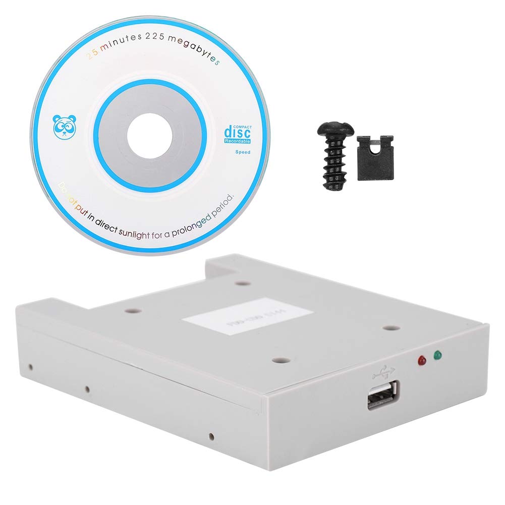 Diyeeni 3.5 Inch 1.44MB USB SSD Floppy Drive Emulator Plug and Play for Industrial Controllers, Computers, Data Machine Tools