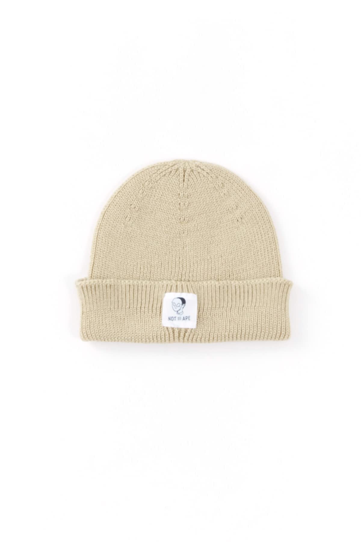 Not So Ape Streetwear Rib Knit Beanie, All-Gender Unisex