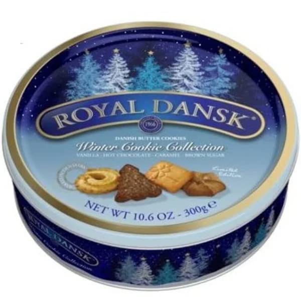 Royal Dansk Holiday Cookie Tin