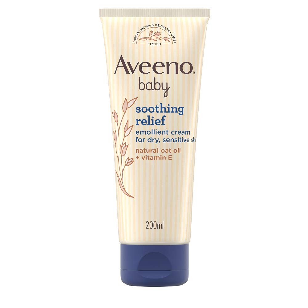 Aveeno Baby Soothing Relief Emollient Cream, Single Pack, 1 Count