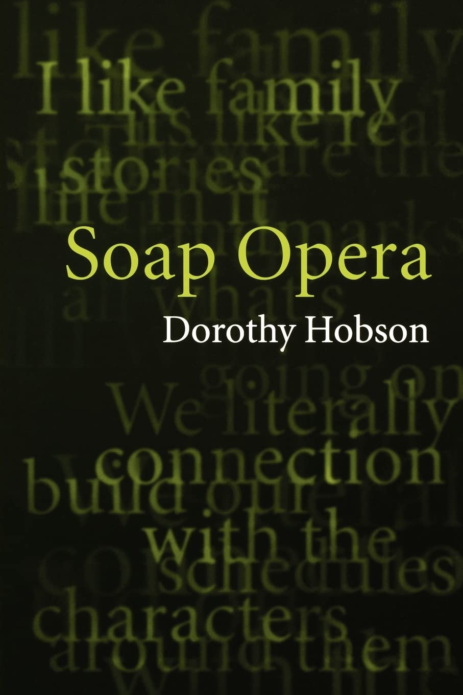 Soap Opera Paperback – Import, 18 December 2002