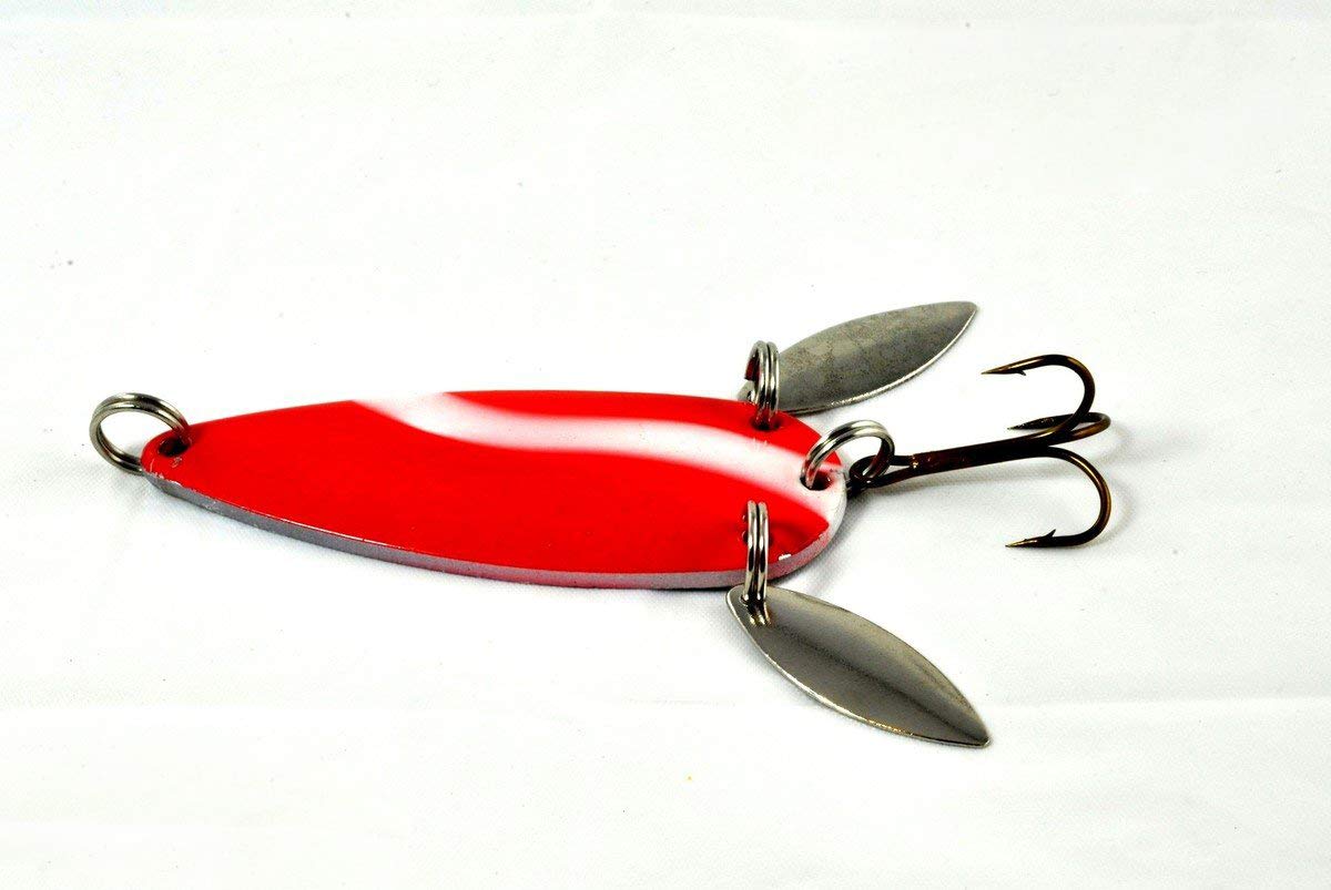 Akuna [GT 10 3" casting Spoon Fishing Lure for Northern Pike, Salmon, Walleye, and Largemouth Bass