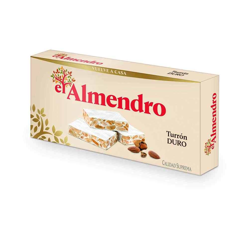 El AlmendroCrunchy Almond Turron (Turron Duro) 5.3 Oz (150 G)