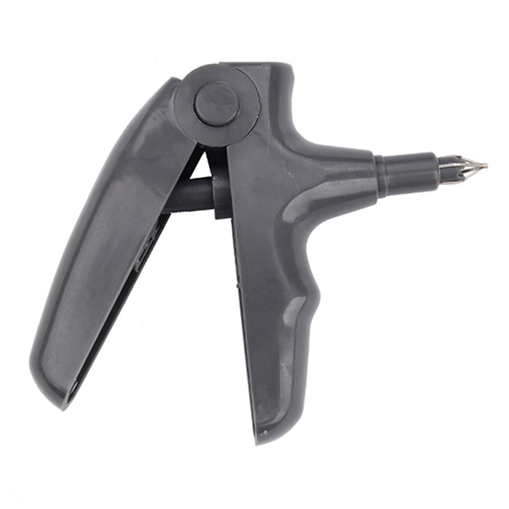 Angzhili 1 Piece Dental Ligature Tie Gun,Ligature Ring Placement Tool,Dispenser Shooter(Gray)