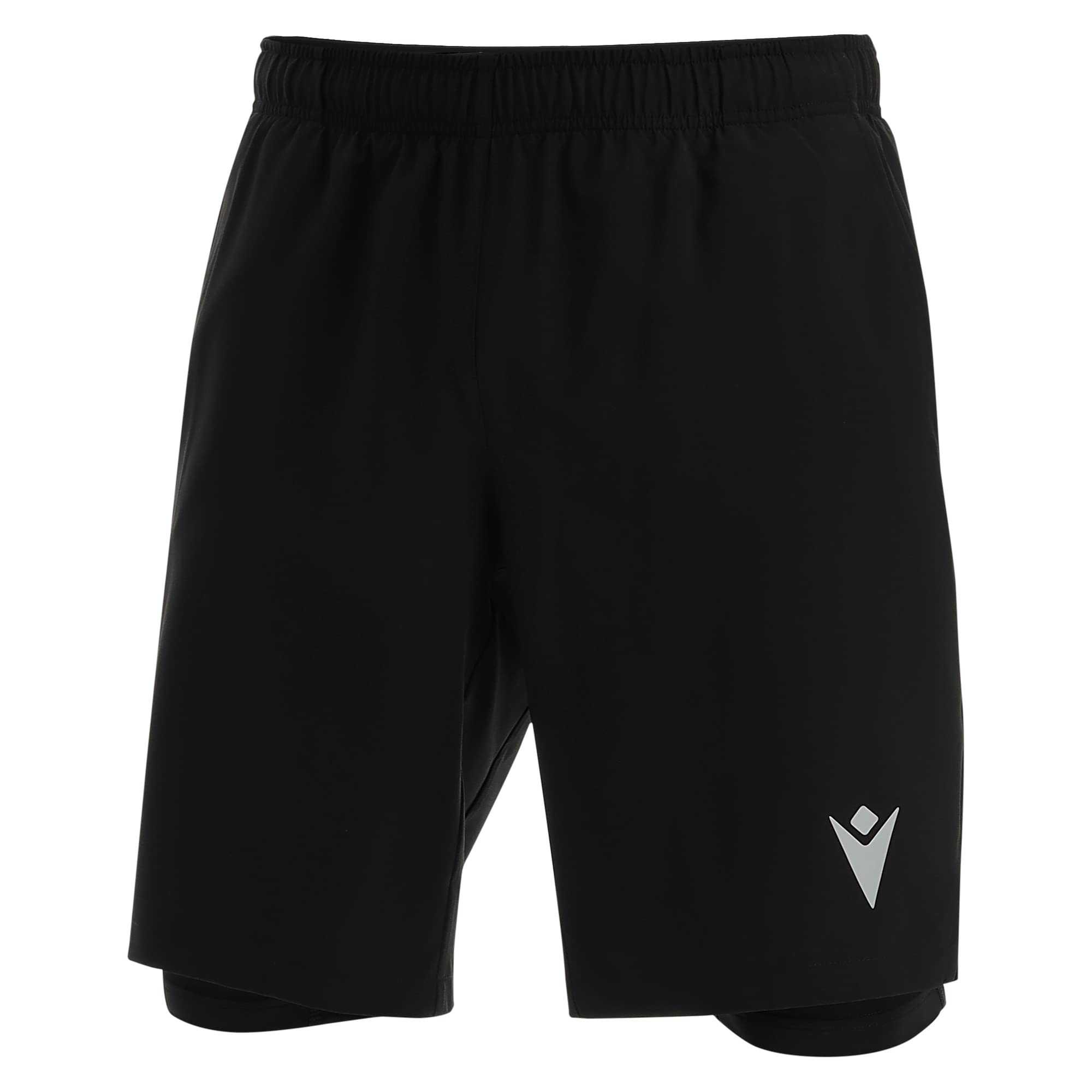 MacronMen's Padel Cb Matias Short Double Man Blk Shorts