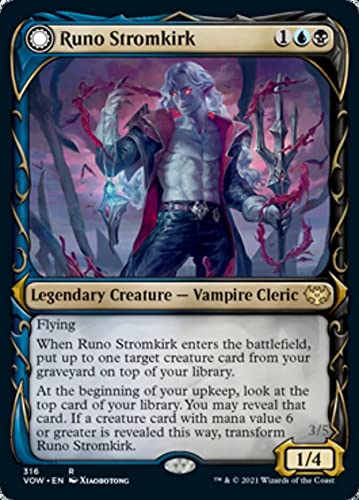 Magic: the Gathering - Runo Stromkirk // Krothuss, Lord of The Deep (316) - Showcase - Innistrad: Crimson Vow