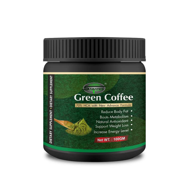 Green Coffee Powder Weight Loss Products For Women | To Burn Block Fat Reduce Thigh, Belly Body Fat, Shape Up Powder (100grm)