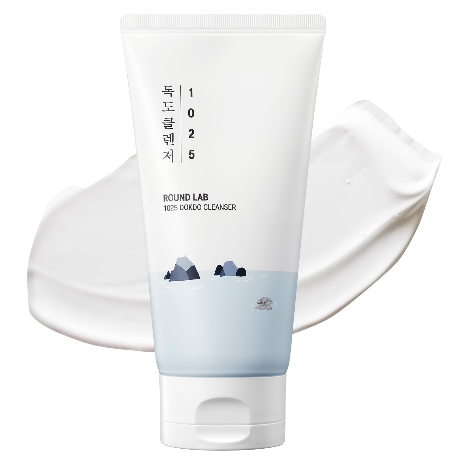 ROUND LAB 1025 DOKDO Foam Facial Cleanser (150 ml 5.07 fl.oz)