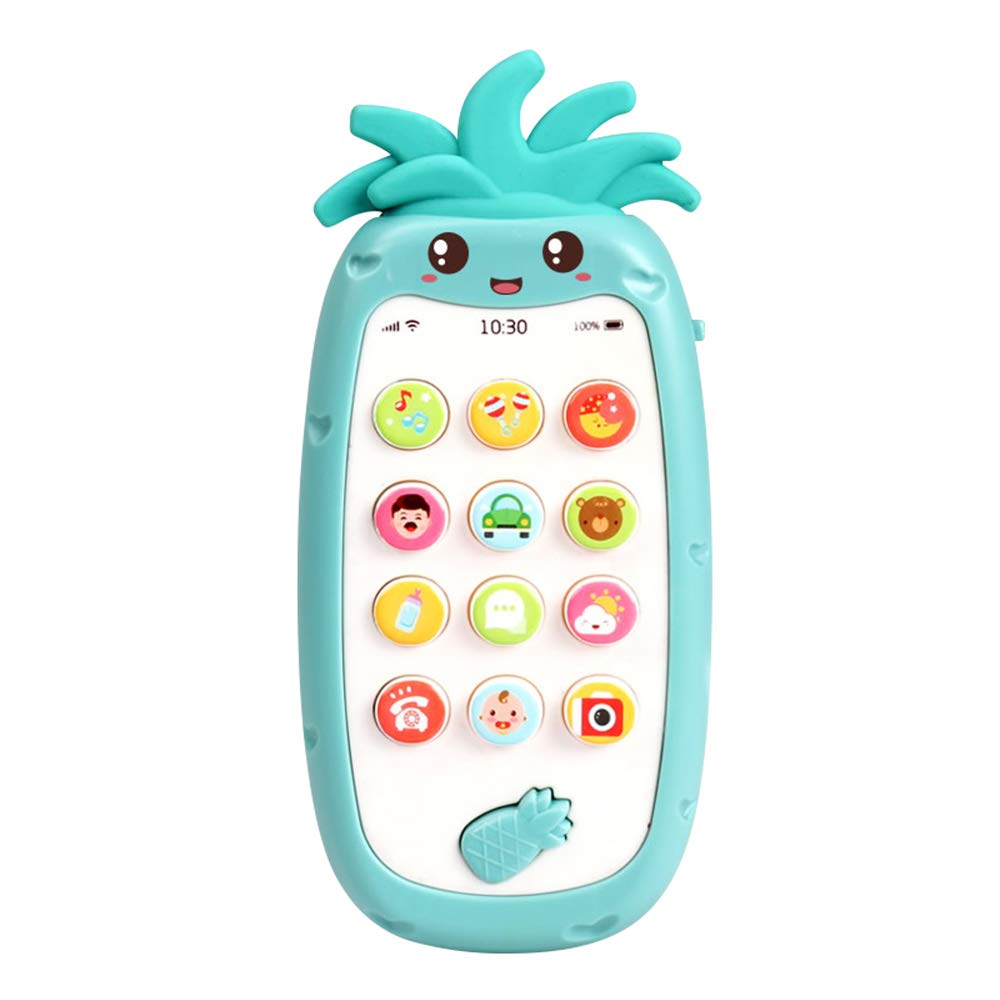 Docooler-1 Silicone Mobile Phone Toy with Light Music for Babies 6 Months +