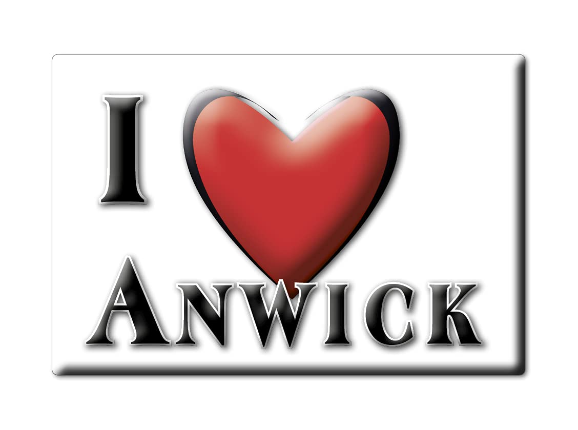 Enjoymagnets ANWICK (ENG) FRIDGE MAGNET ENGLAND ENGLAND SOUVENIR I LOVE GIFT PRESENT