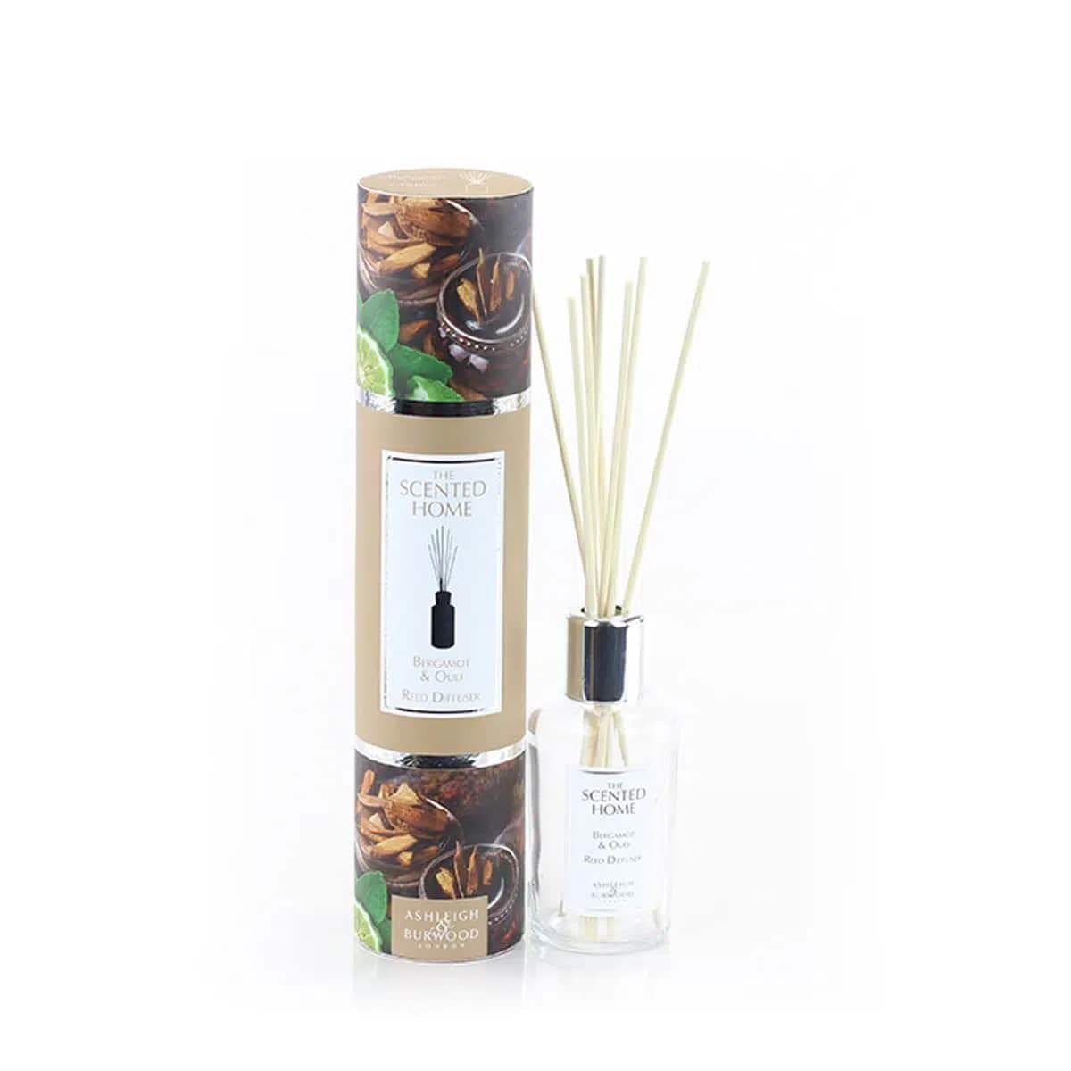 ASHLEIGH & BURWOODBergamot & Oud | Reed Diffuser | Lasts up to 3 Months | 150ml