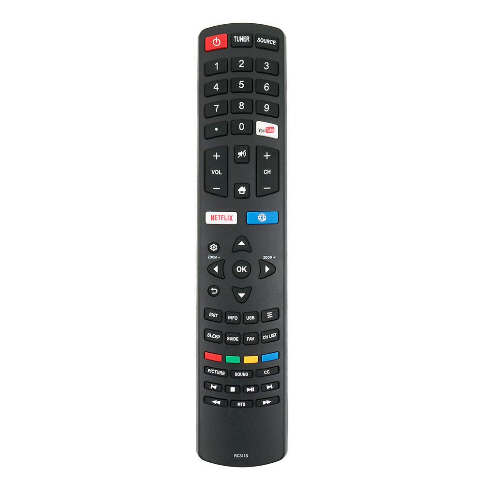 NKF New RC311S 06-531W52-TY02X Remote Control for TCL TV