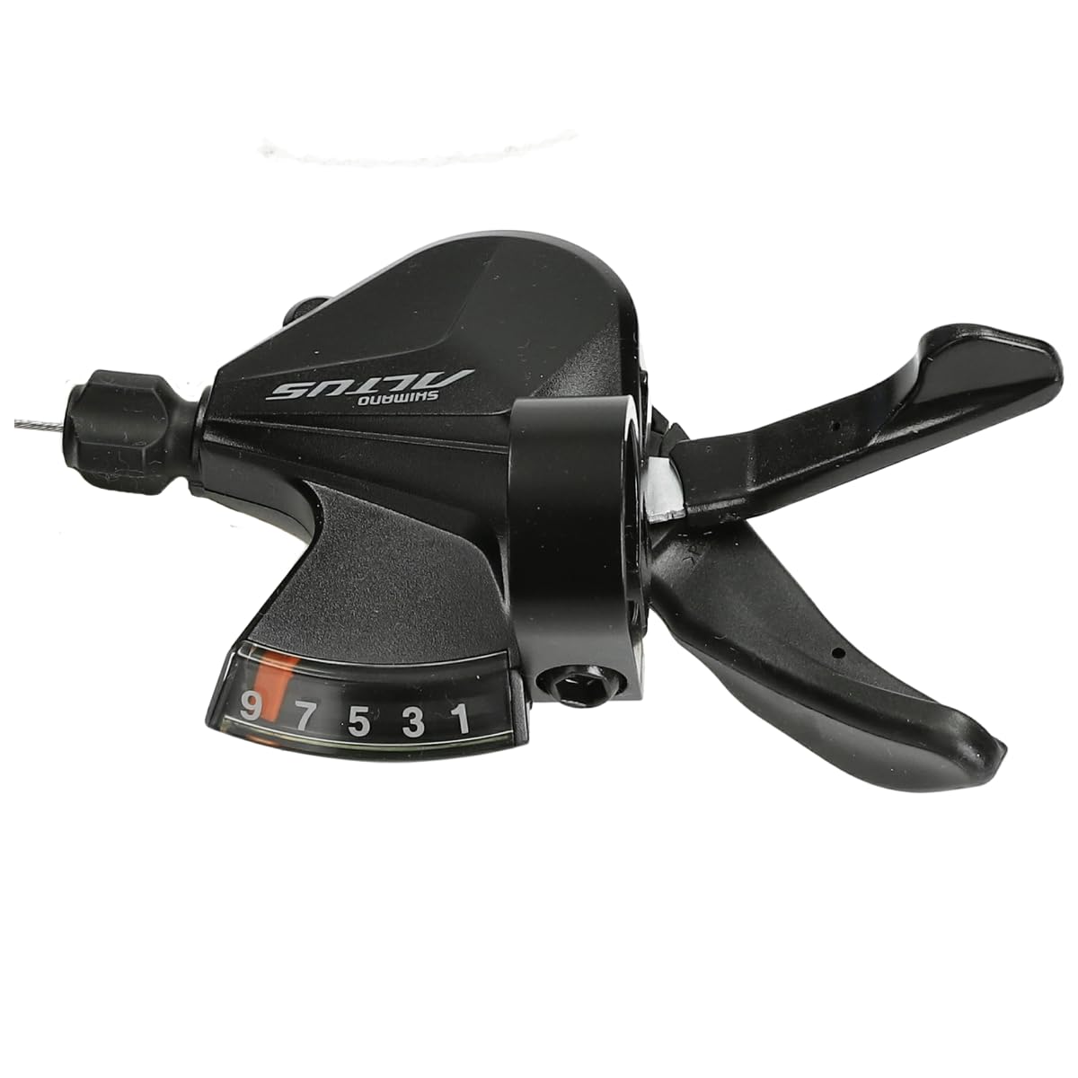 SHIMANOAltus SL-M2010-9R Altus Shift Lever, Band on, 9-Speed, Right Hand, SLM20109RA,Black