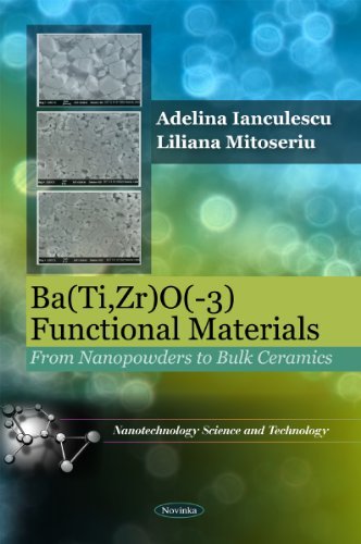 Ba(Ti,Zr) O3 - Functional Materials: From Nanopowders to Bulk Ceramics (Nanotechnology Science and Technology) by Adelina Ianculescu (2010-08-01)