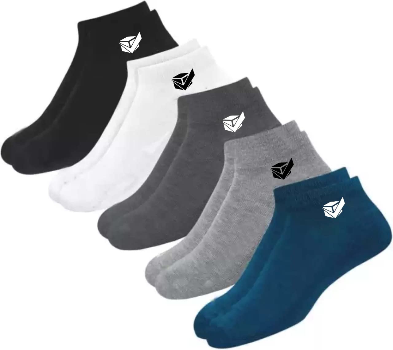 BUY BOX Ankle length MEN and WOMEN socks pack of 5