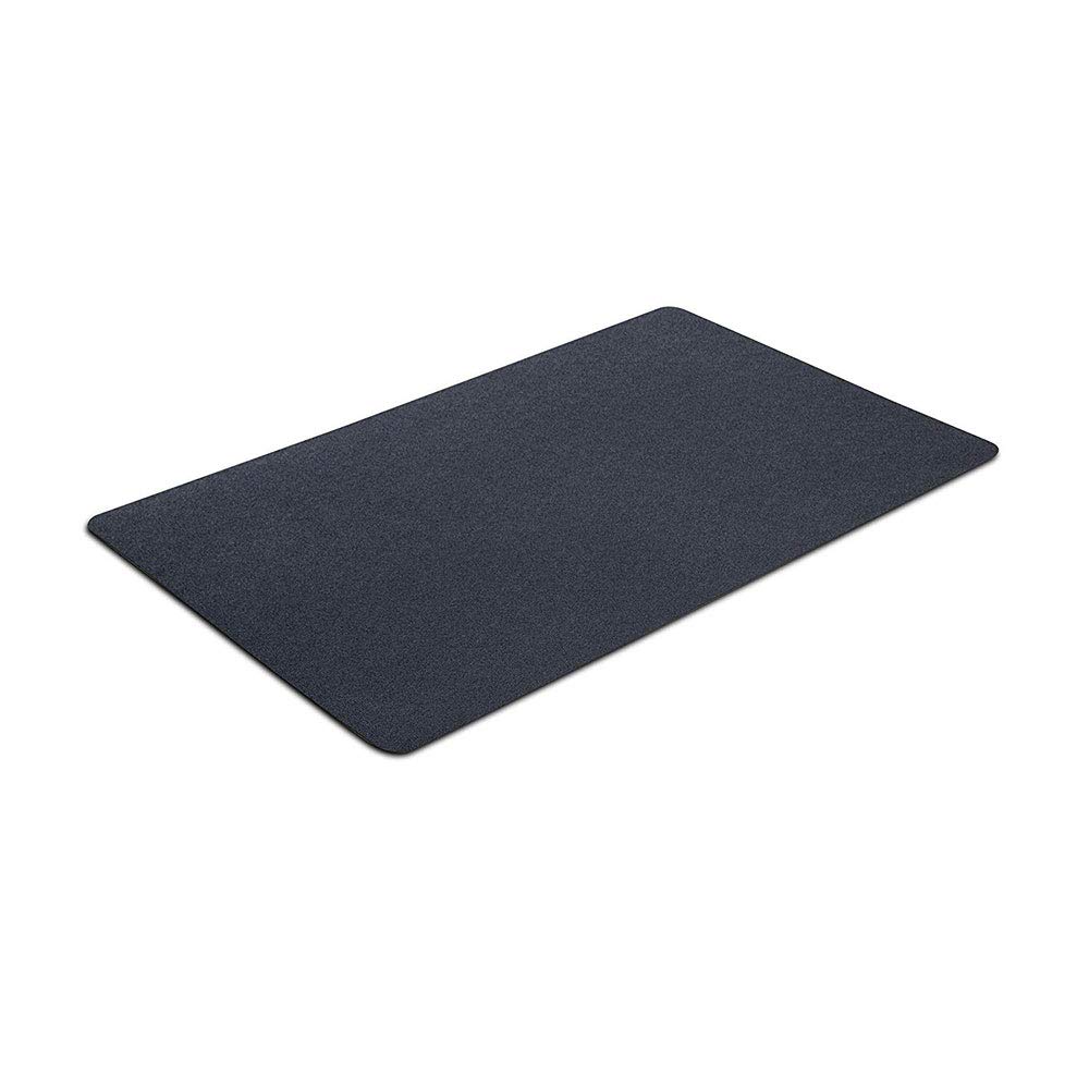 VersaTex Multi-Purpose Rubber Floor Mat for Indoor or Outdoor Use, Utility Mat for Entryway, Home Gym, Exercise Equipment, Tool Box Liner, Garage, Under-Sink, Patio, and Door Mat; 30" x 48", Black