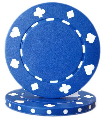 Brybelly Suited Poker Chips (50-Piece)