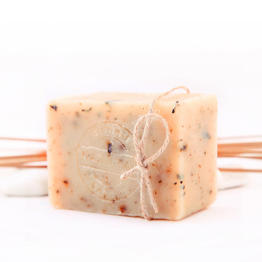 TEA TREE NATURAL SOAP - صابون ورق الشاي الطبيعي من شهري صابون يستخدم للبشرة الدهنية وعلاج حب الشباب حيث يعمل على امتصاص الزيوت من البشرة ويحافظ على نظارتها