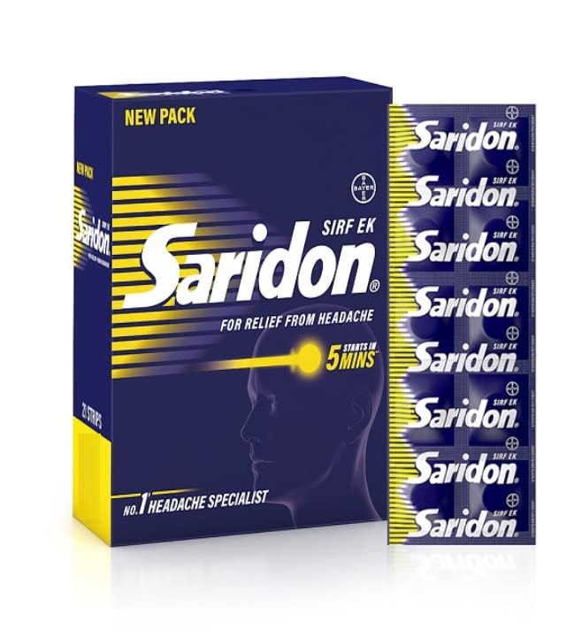 Saridon - Strip of 10 Tablets