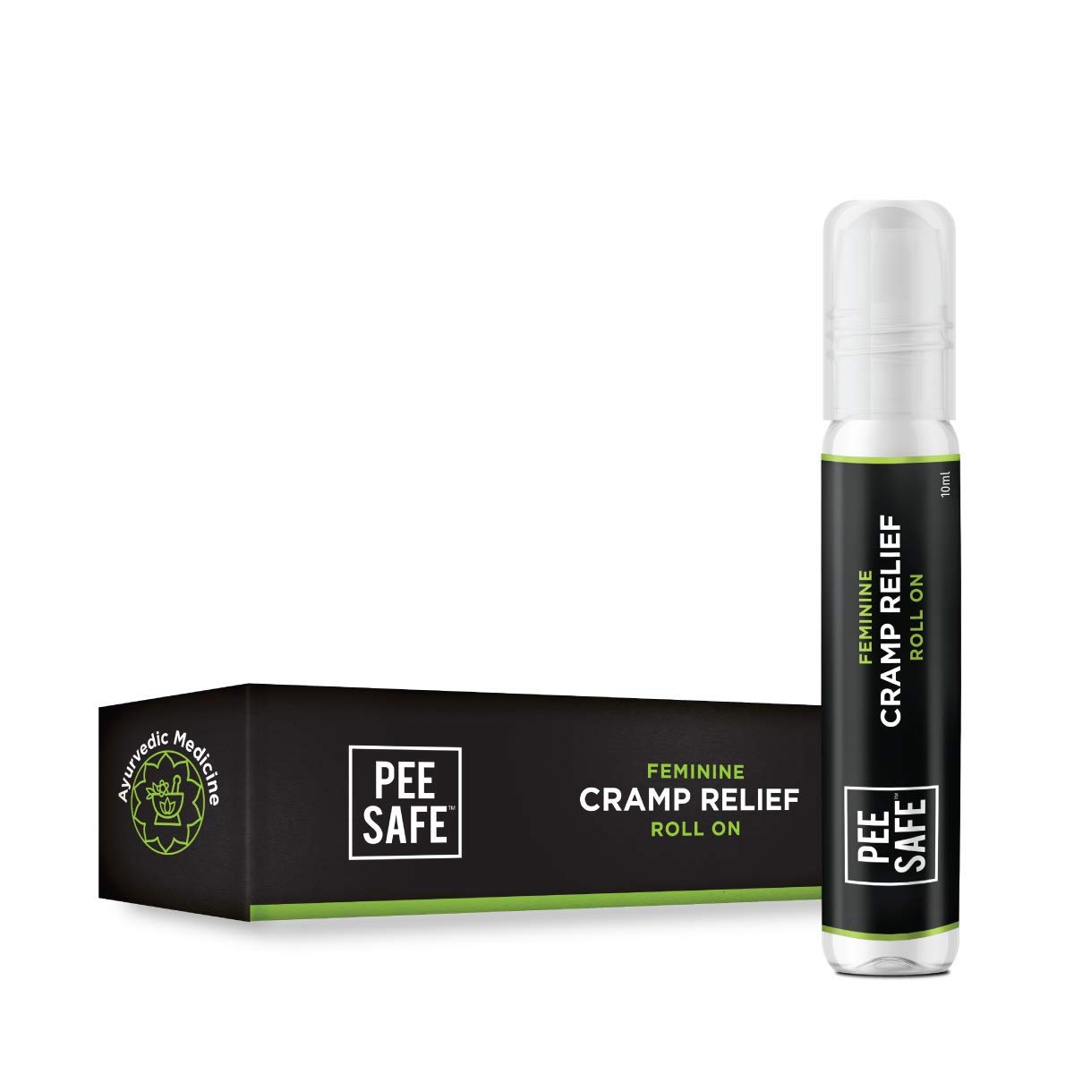 PEESAFEFeminine Cramp Relief Roll On with Ayurveda Extracts - 10ml