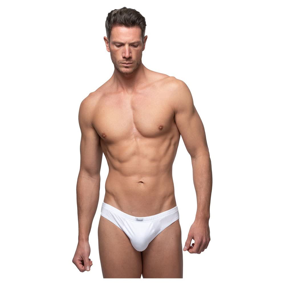 PlaytexABANDERADO Men's Mini Slip De Algodón Full, White (Blanco 001), 48