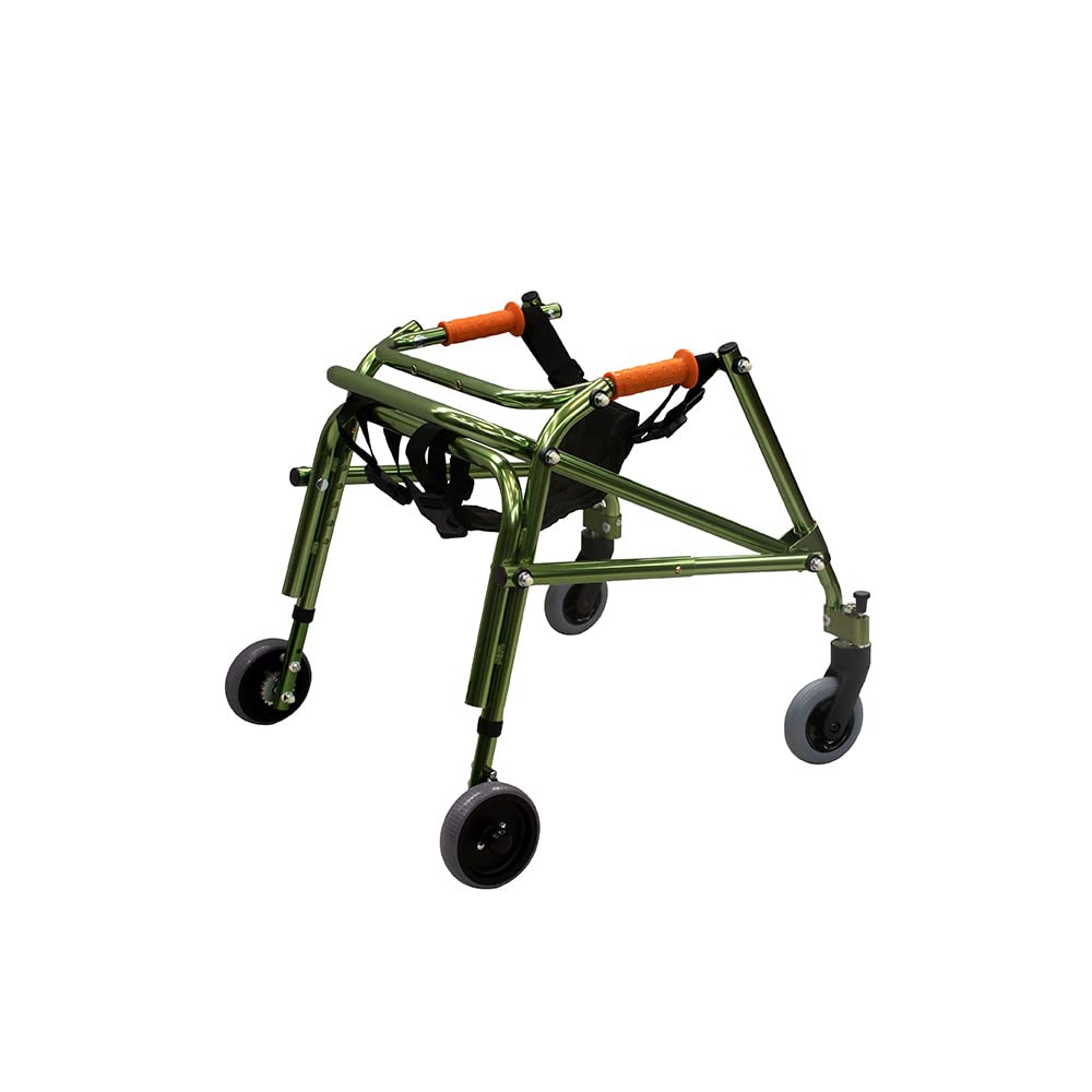 Rehamo Pediatric Posterior Walker (Small)| Lightweight Reverse Walker for Cerebral Palsy | 1 Year Warranty