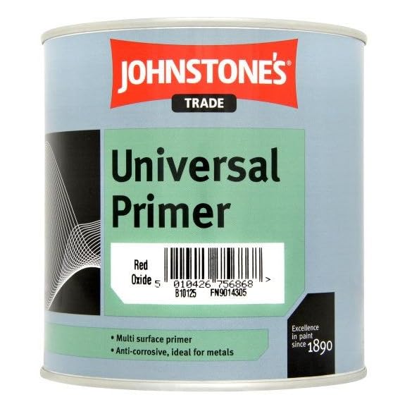 Johnstone'sTrade Universal Primer Red Oxide - 1 Litre