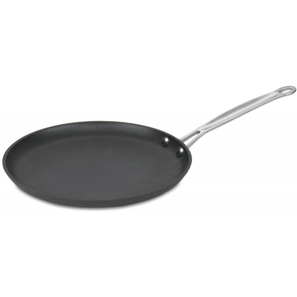 Cuisinart 10-Inch Crepe Pan, Chef's Classic Nonstick Hard Anodized, Black, 623-24