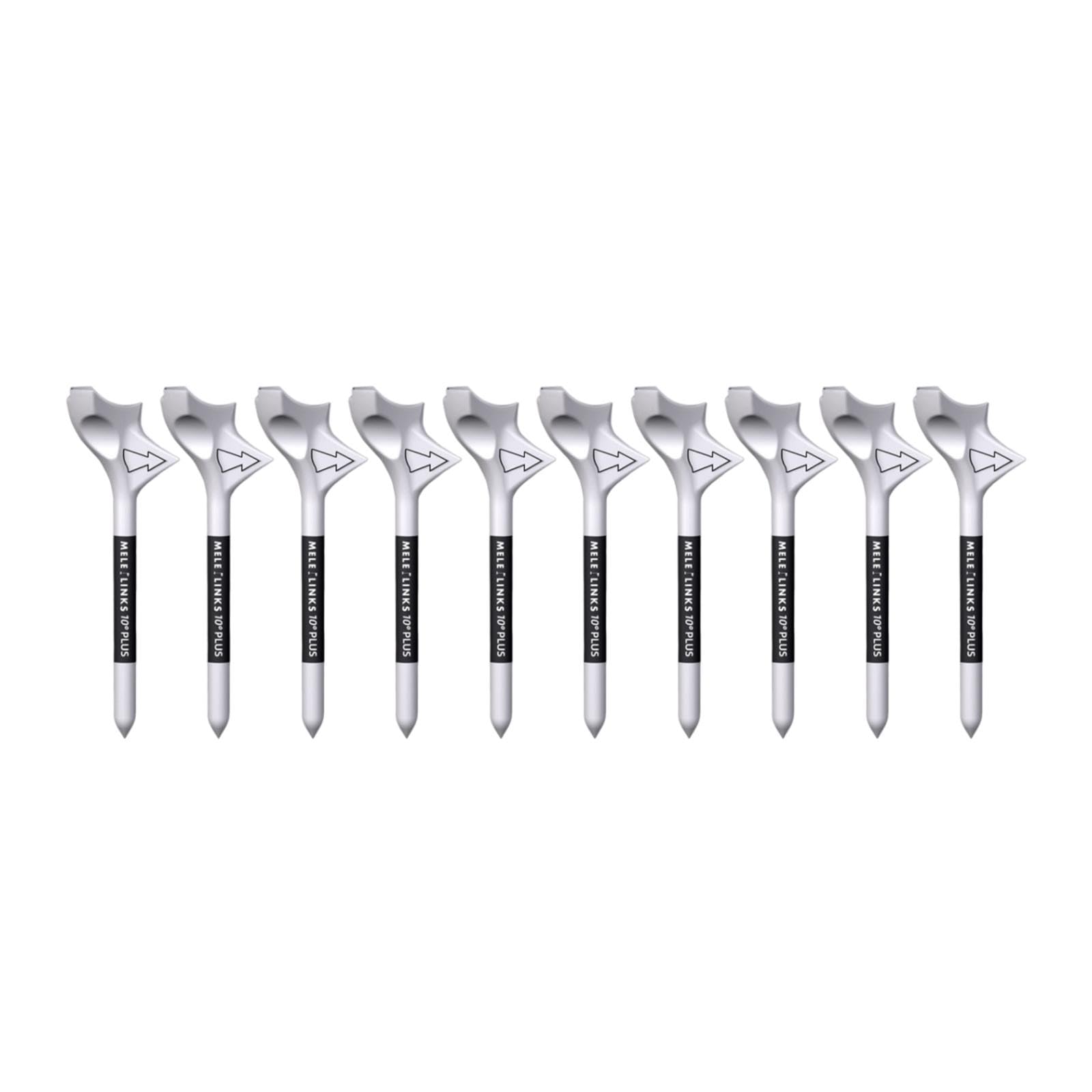 LOOM TREE® 10Pc 10 Degree Golf Tees Golf Club Tools Exercise Long 83Mm Golf Ball Holder | Golf | Golf Clubs & Equipment | Golf Tees