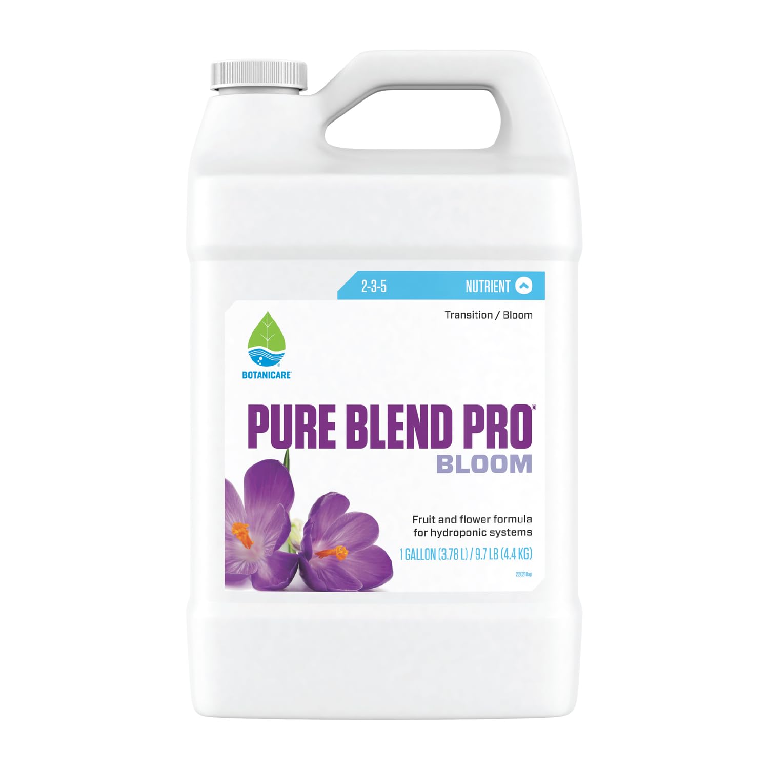 BotanicareBotanicare Pure Blend Pro Bloom, Nutrient for Fruit and Flowers, 2-3-5, 1 gal.