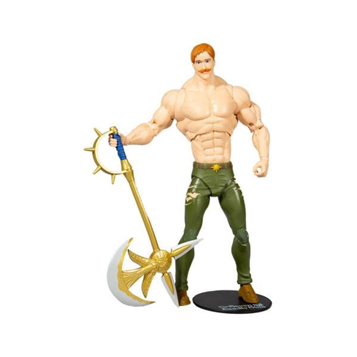 McFarlane Toys The Seven Deadly Sins Escandor 7" Action Figure with Accessories, Multicolor