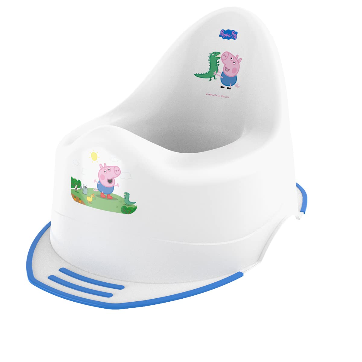 Buy Peppa Pig Toilet Training Range - George Pig Steady Potty (Blue ...