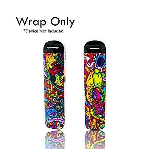 Custom Skin Decal for YOCAN Evolve 2.0 (Decal Only, Device is Not Included) - Vinyl Wrap Protective Sticker by VCG Customs (Psychadelic)