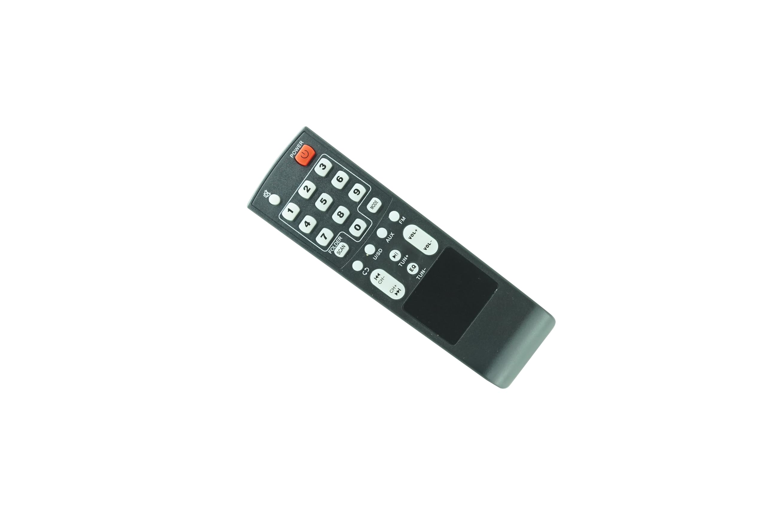 HCDZReplacement Remote Control for Impex TS-25B, Frisby FS-4400P, Krypton KNMS5193, Microlab FC530UM700U, Norcent NSP-26RBT, Olsenmark OMMS1290 Party Portable Speaker