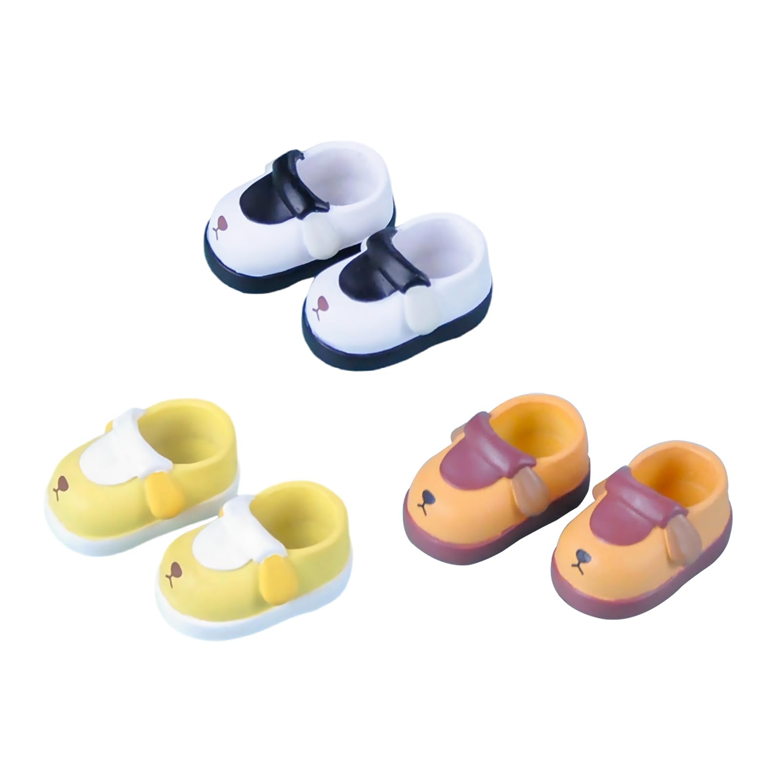 YMY ob11 Cute Animal Doll Shoes bjd Doll 1/12 Scale Action Figure Shoes Cute Shoes