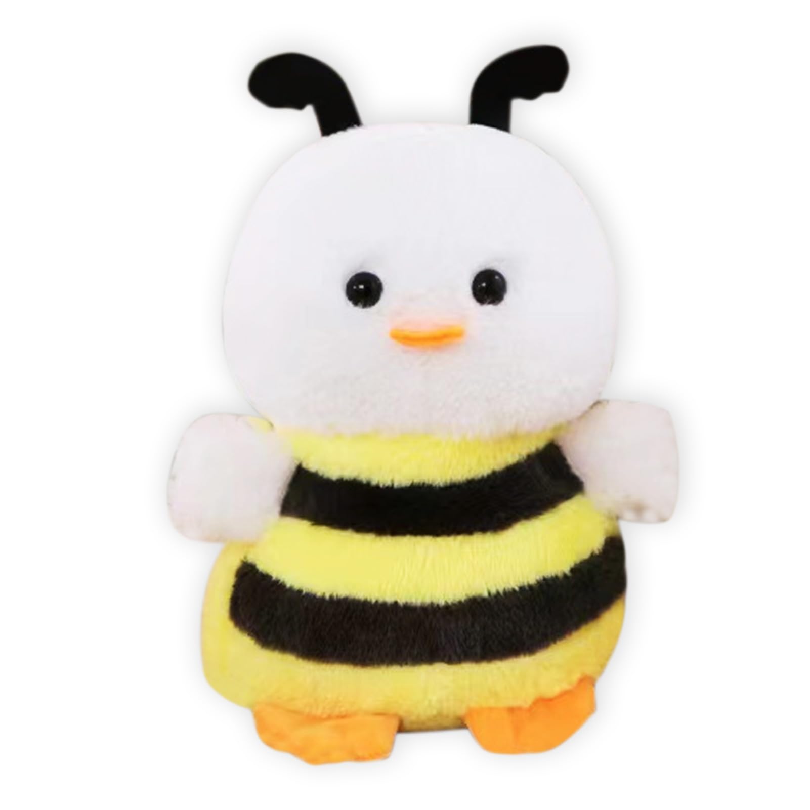 9.8" Bee Plush,Soft Bee Stuffed Animal Yellow Honeybee Plush Toy Plushie Pillow