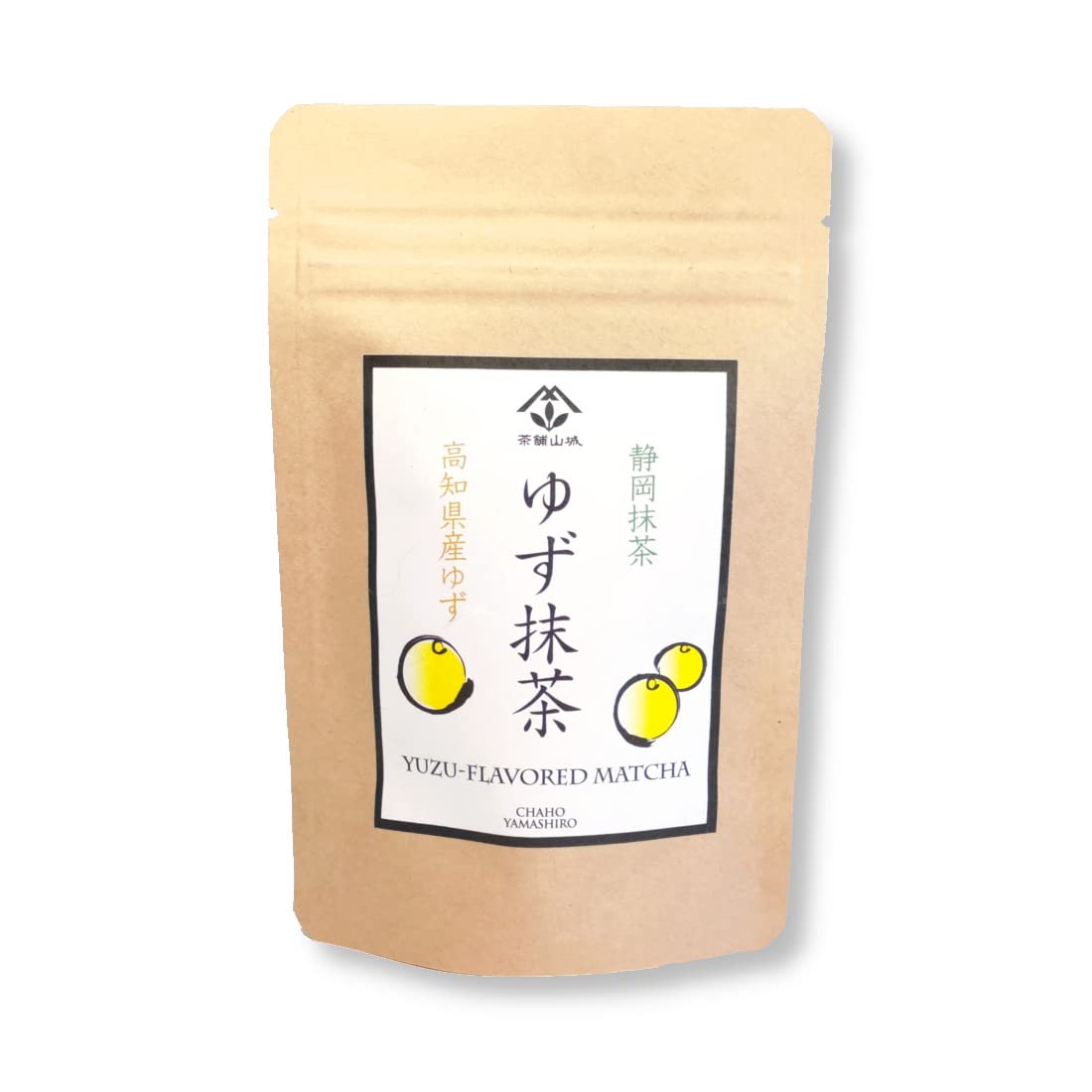 YAMASHIRO Yuzu Matcha Fusion - 100% Shizuoka Matcha with Authentic Kochi Yuzu Peel, 60g