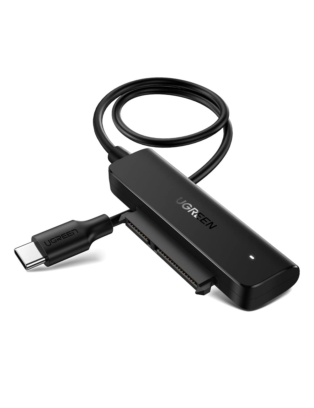 UGREENUSB C to Sata Adapter External Hard Drive Reader Cable 2.5 SSD Disk Transfer Kit UASP Supported Compatible with Samsung Crucial WD Toshiba Internal Sata HDD SSD and USB C Laptop like MacBook