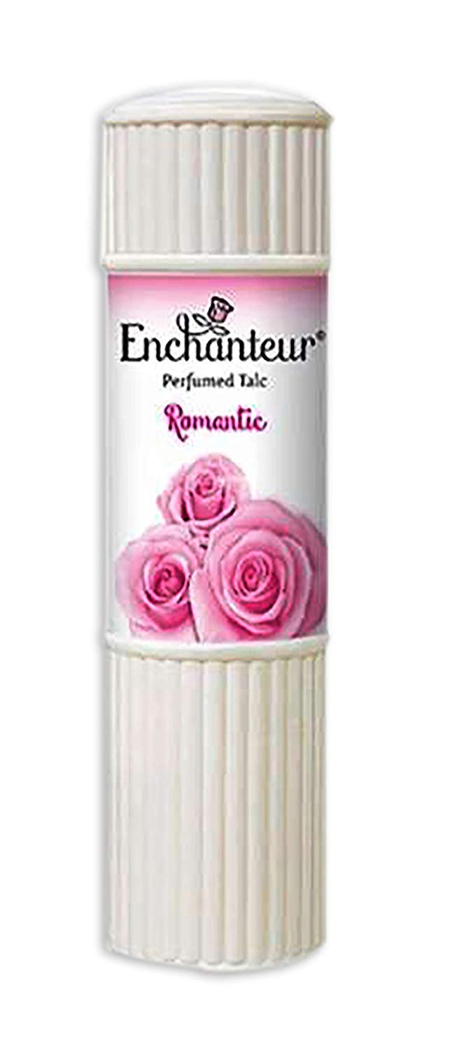 EnchanteurRomantic,Body Perfumed Talc 200 G. (7.05 Oz),The Exotic Sensual Fragrance of Bulgarian Rose and White Jasmine By naveenana