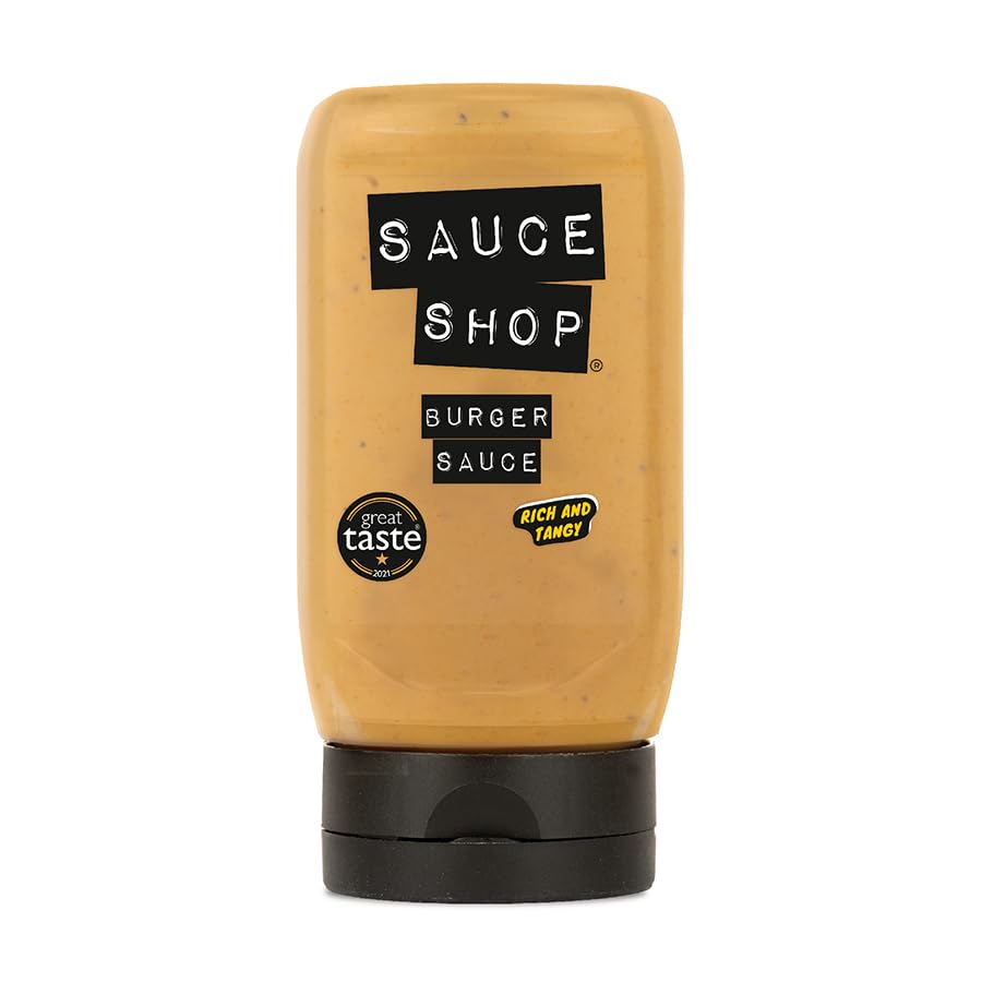 Sauce Shop | Burger Sauce | Award Winning | Vegetarian-Friendly | 285ml