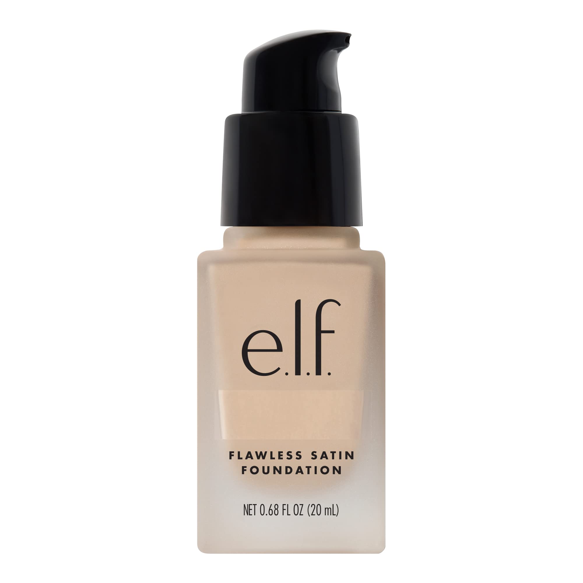 e.l.f.Flawless Finish Foundation, Improves Uneven Skin Tone, Lightweight, Medium Coverage & Semi-Matte, Vegan & Cruelty-Free, Beige 0.68 Fl Oz