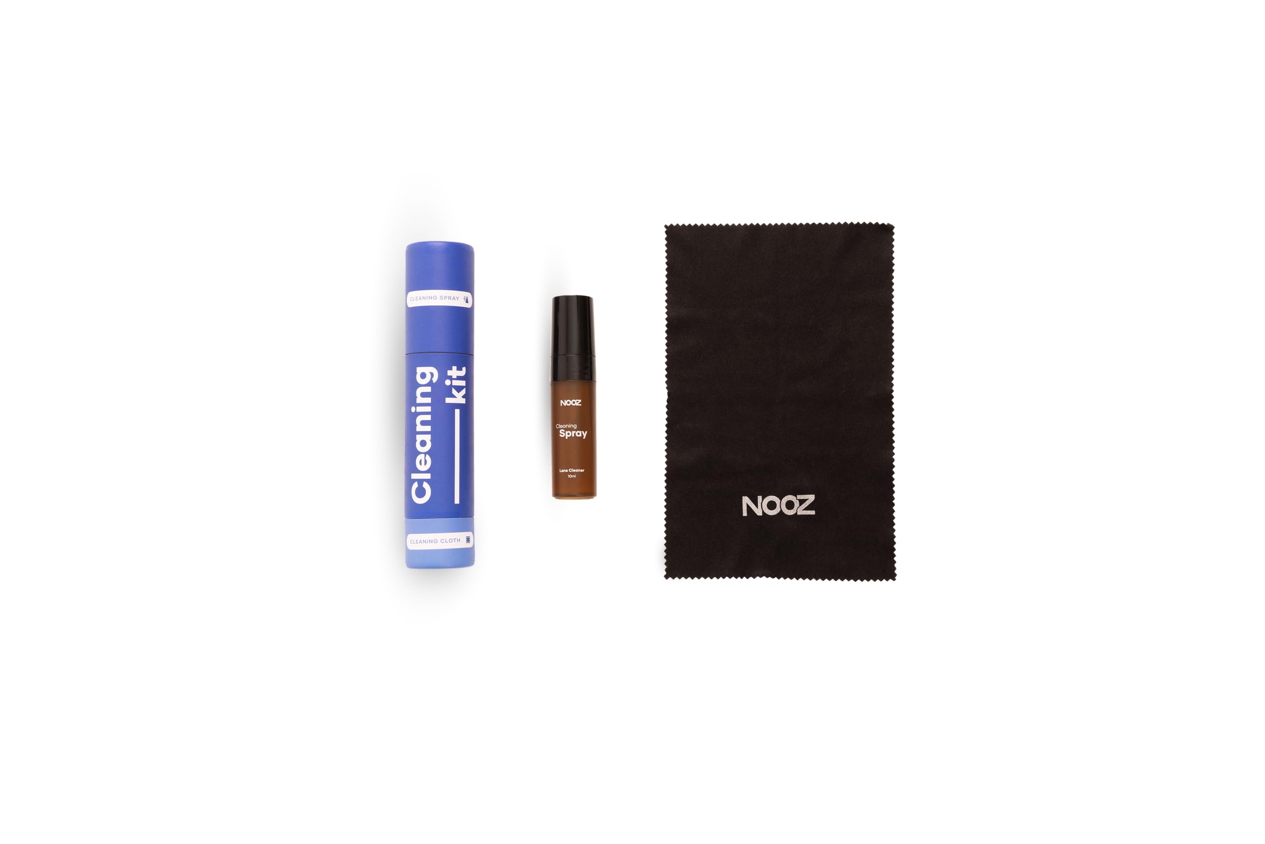 Nooz - Cleaning kit for Glasses - A Cleaning Spray Without Alcohol & a Microfibre - Practical and Compact…