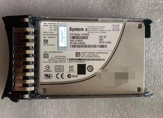 For S3700 400GB SAS 2.5 MLC Enterprise 41Y8337 41Y8336