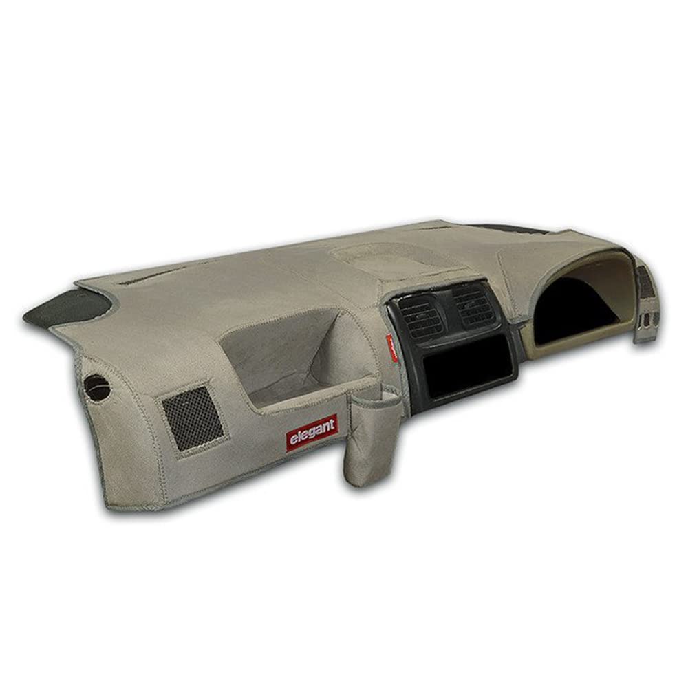 Elegant Car Dashboard Cover Suede Grey for Hyundai Getz